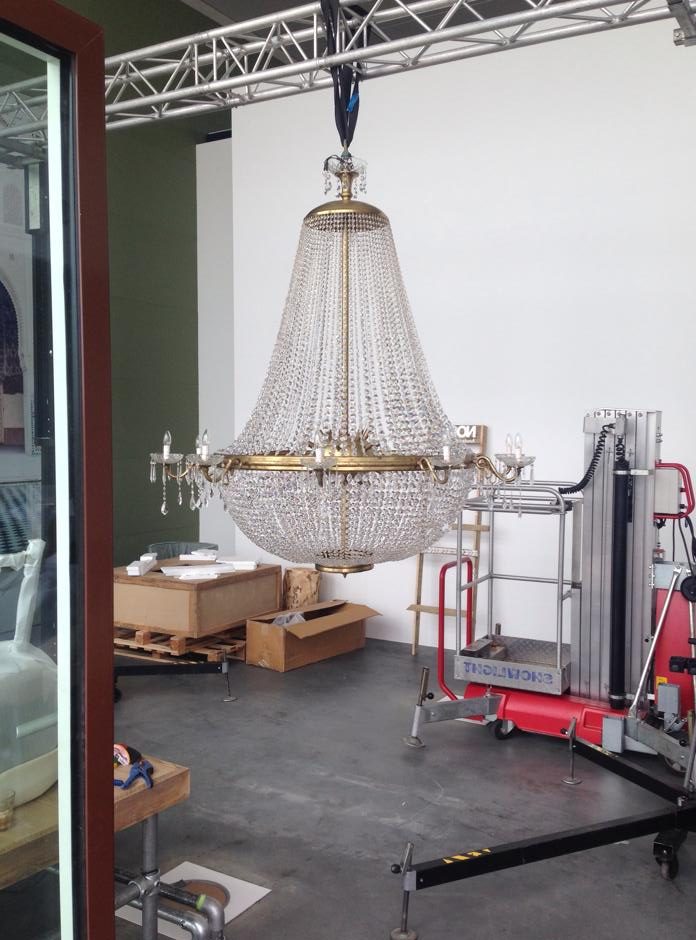 Restauración de lámparas de Cristal