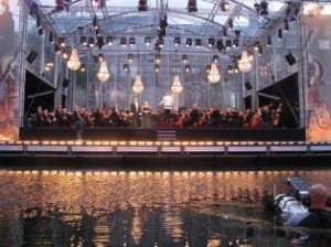 Decoracion concierto elegante