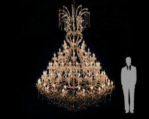 Lampara 108 puntos de luz en alquiler