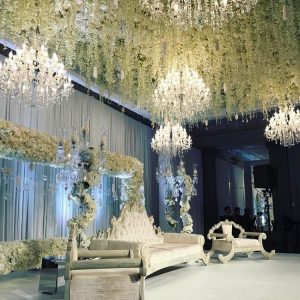 Iluminacion para bodas de lujo