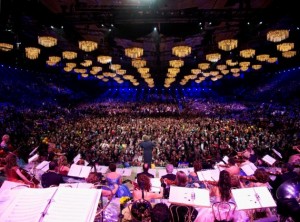 Lamparas de cristal andre rieu,estadios