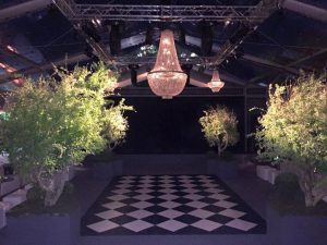 Pista de baila iluminación bodas