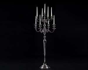 Candelabros de plata grande 9 brazos