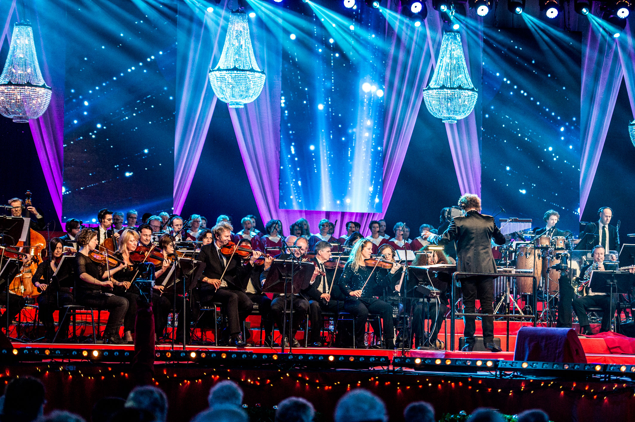 iluminacion concierto proms 2015