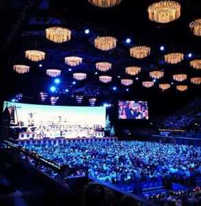 Iluminacion concierto andre rieu londres