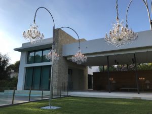 LAMPARAS CRISTAL FIESTA PRIVADO