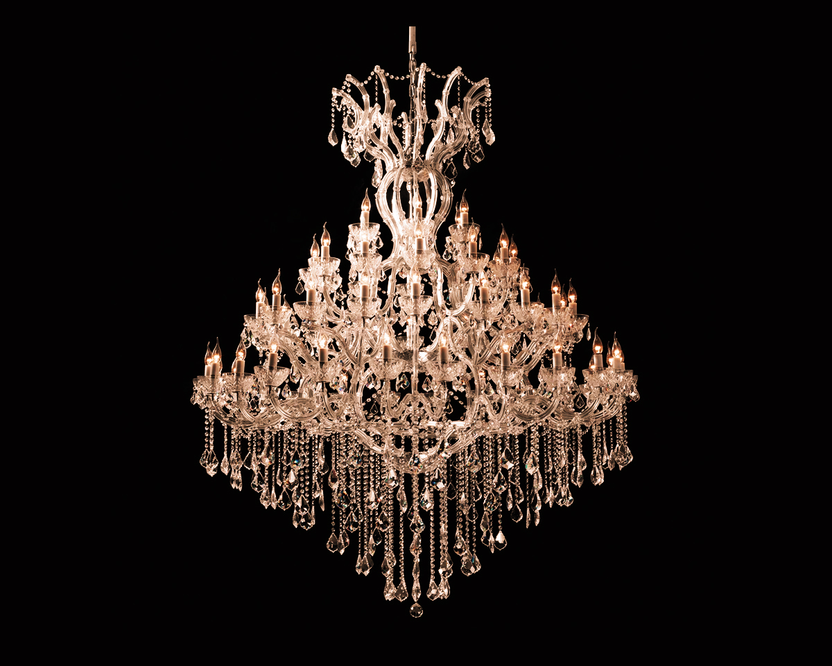 mt60 Lampara cristal para eventos