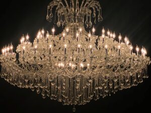 Araña de cristal para evetos y bodas