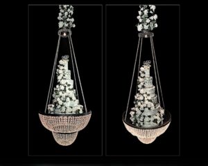 weddingcake chandelier